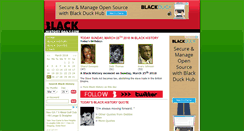 Desktop Screenshot of blackhistorydaily.com